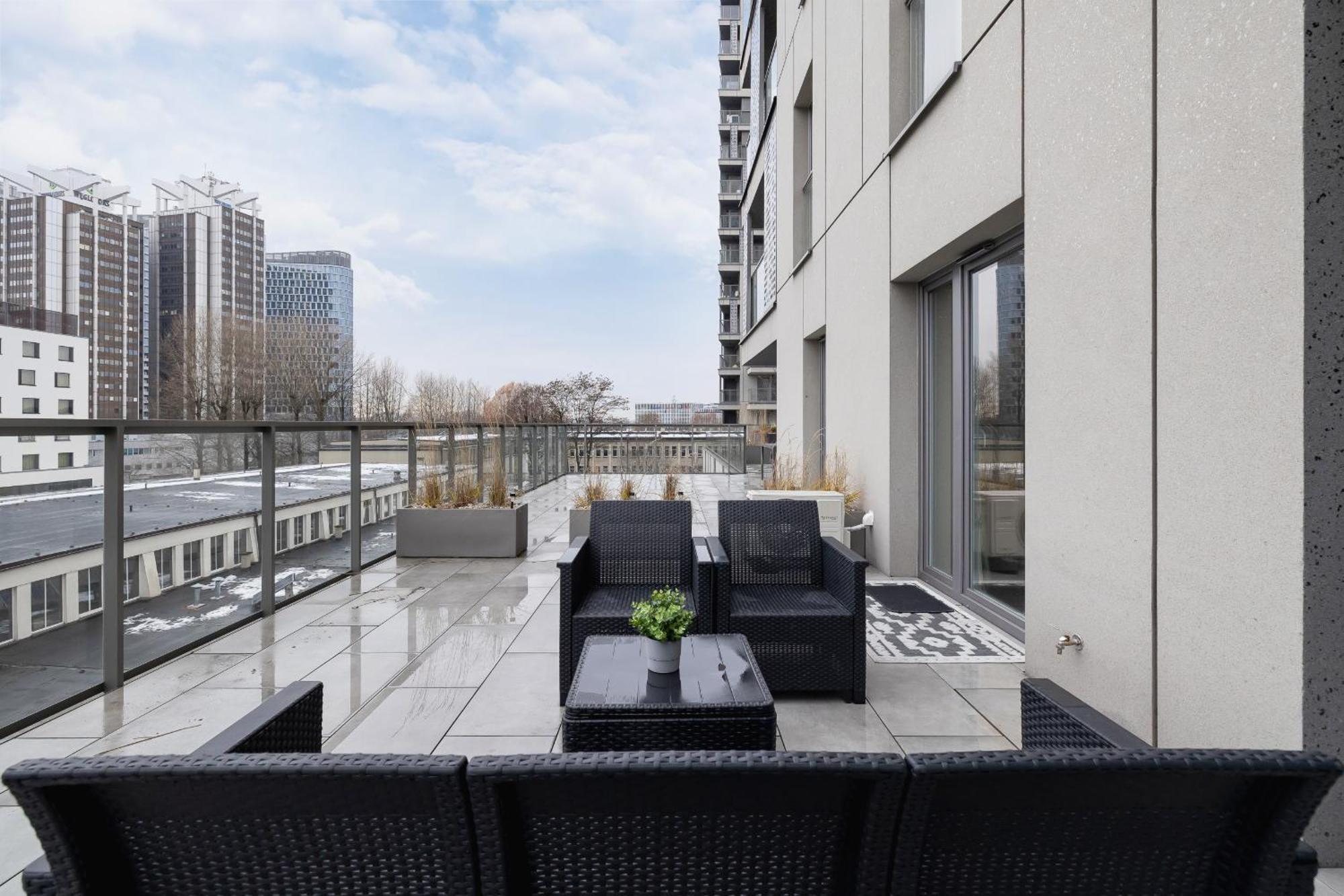 Exclusive Apartment In Katowice With Balcony, Parking, Gym And Sauna By Noclegi Renters المظهر الخارجي الصورة